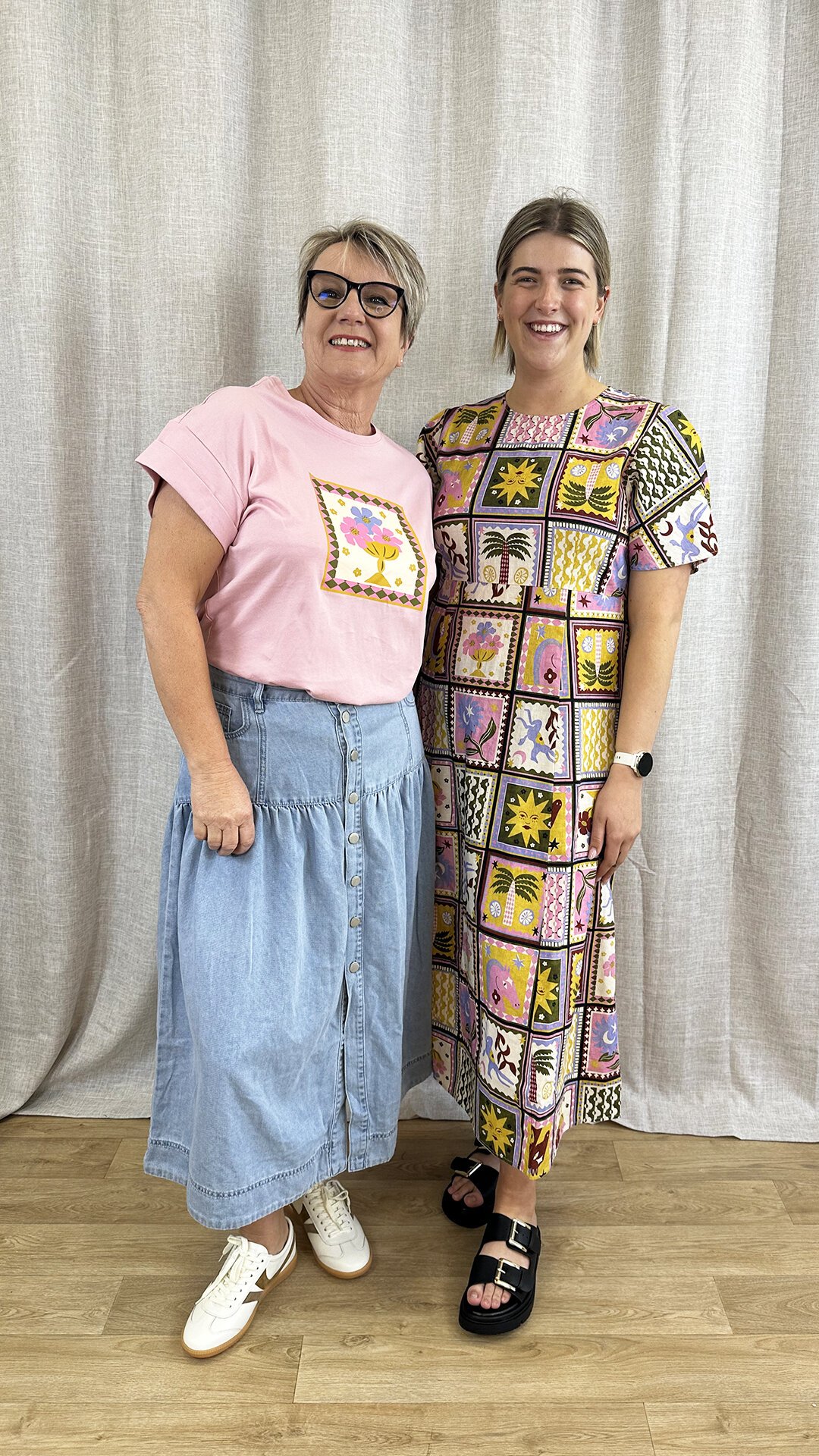 style items clothing on different bodies